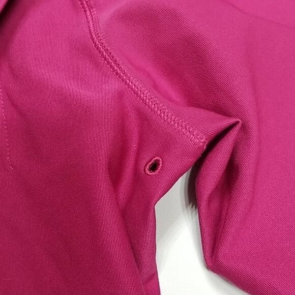 Nike Jacket Women's Large Dry-Fit Full Zip Athletic Pink Long Sleeve Gym Yoga - Picture 9 of 9